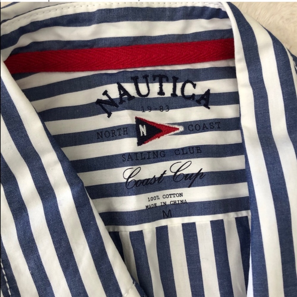 Nautica Long Sleeve Sport Shirt